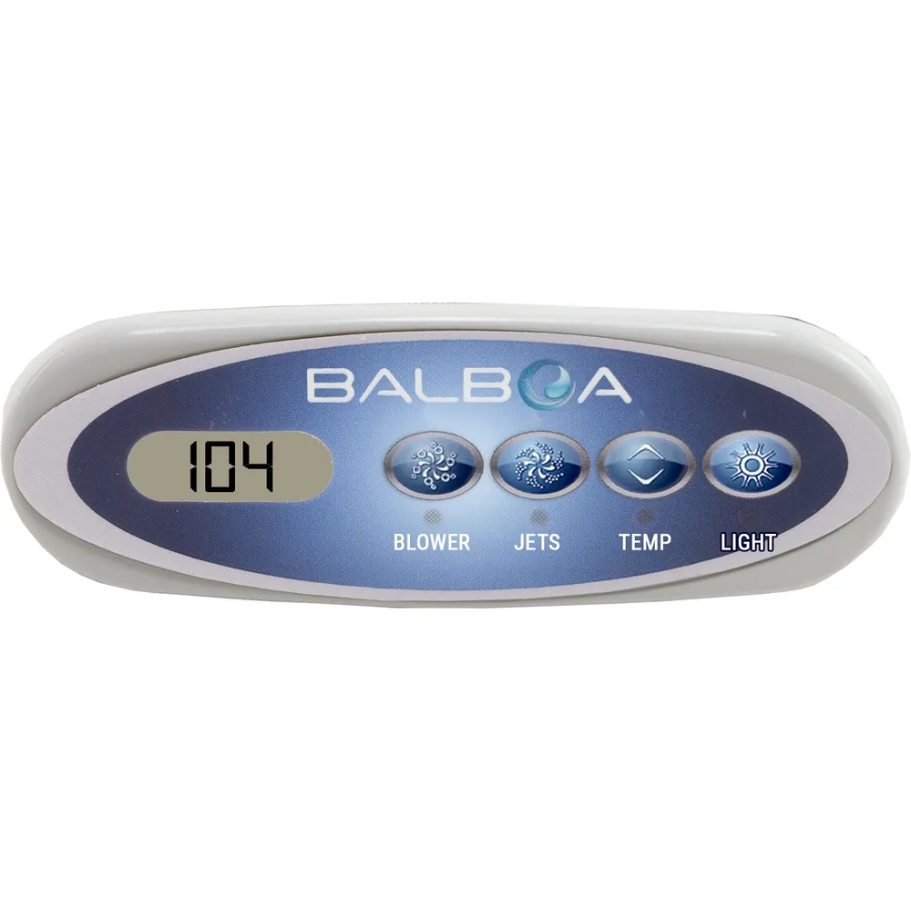 Balboa VL200 - 4⅜"W Topside Keypad Series - 4-BTN (A) 52144