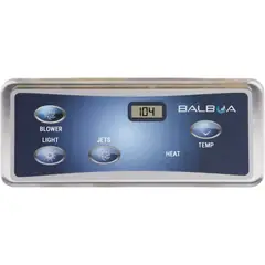 Balboa VL402 7¼"W Topside Keypad Series - 4-BTN 54093