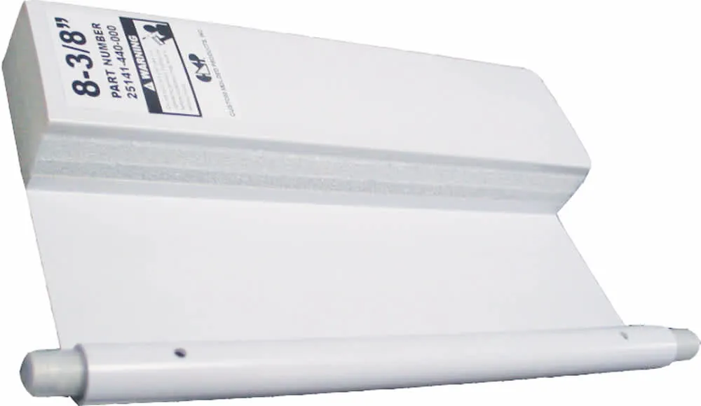 CMP Skimmer Spring-Lock Weir Door, 7-13/16", White (25141-360-000)