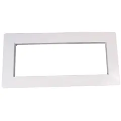 CMP Wide Mouth Vinyl Pool Skimmer Faceplate Gray (25541-001-020)