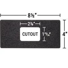 Keypad Adapter/Trim Plates (HQ0143)