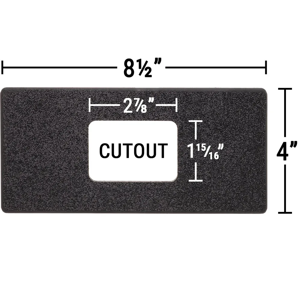 Keypad Adapter/Trim Plates (HQ0143)