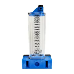 Rola-Chem 2" PVC Flowmeter, Side Mount, for Horizontal Pipe, 40 - 140 GPM (570351S)