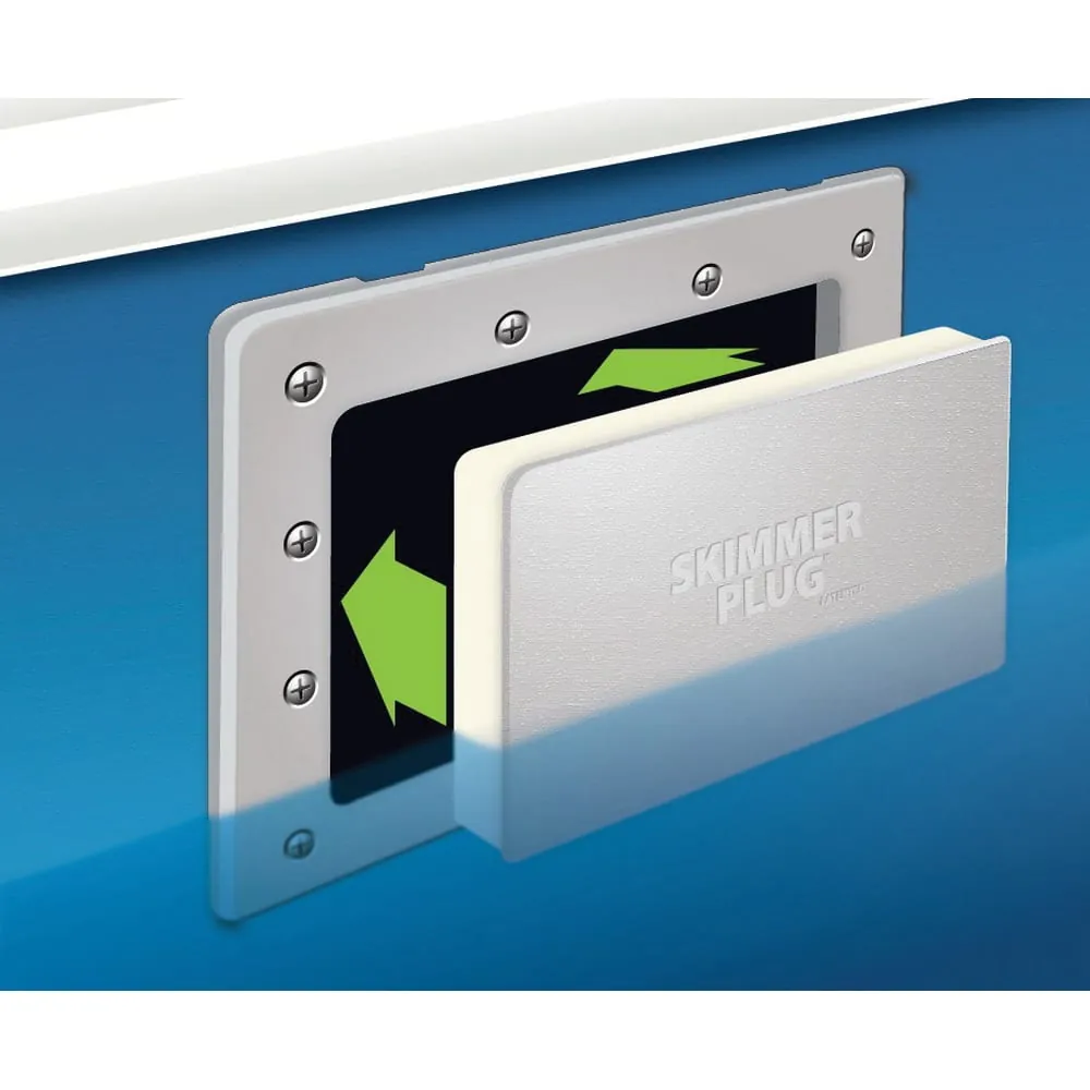 Simple Pool Technology Simpool Standard Skimmer Plug for Hayward SP1090, 1091LX, Square, Aboveground (AGSD-H)