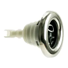 Waterway 3⅜" Poly Storm Dual Roto Screw-in Jet Insert - Stainless