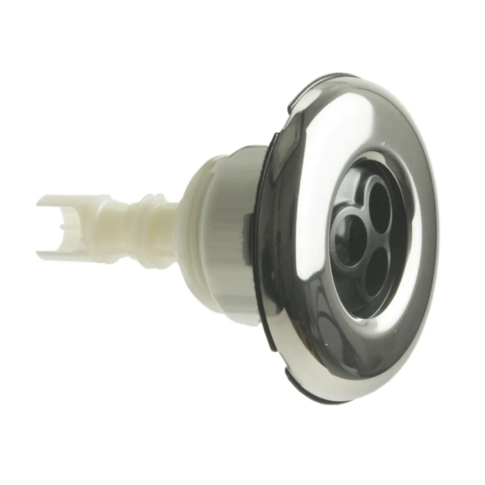 Waterway 3" Mini Storm Massage Screw-in Spa Jet Insert - Stainless