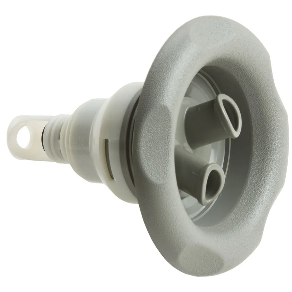 Waterway 5" Power Storm Dual Roto Screw-in Spa Jet Insert - Gray